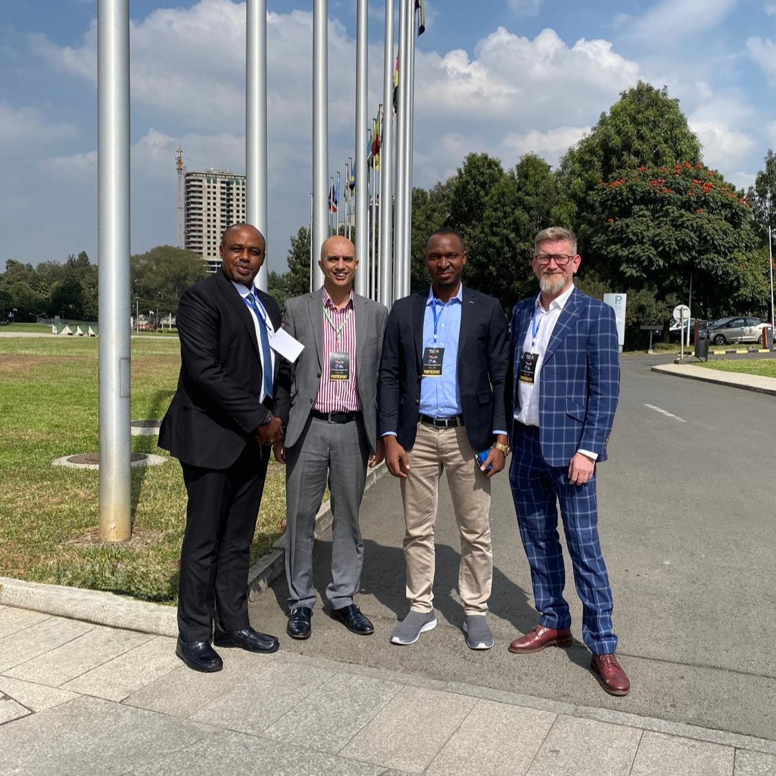 UFoundation, Jon, Rupesh at the African Union